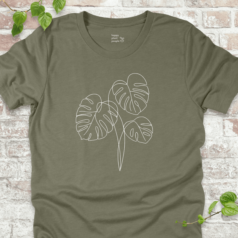 Minimalist Monstera T-Shirt