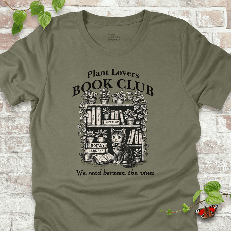 Plant Lovers Book Club T-Shirt