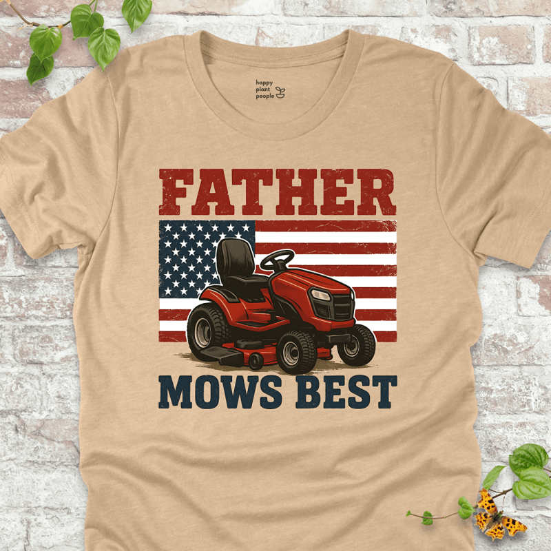 Father Mows Best US T-Shirt