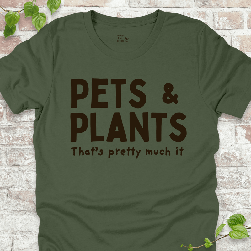 Pets & Plants T-Shirt