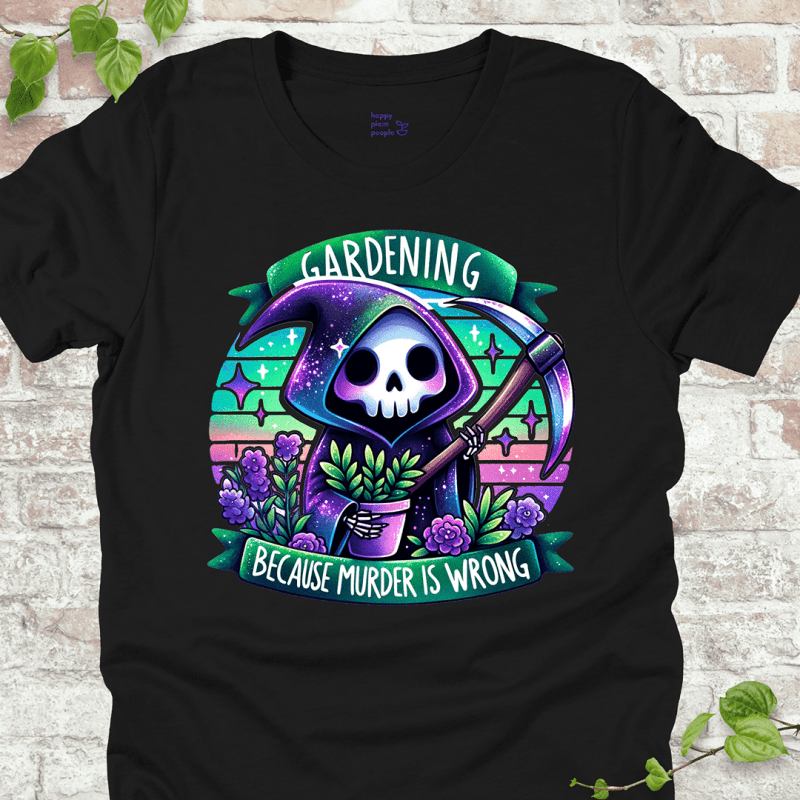 Gardening Grim Reaper T-Shirt