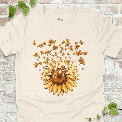 Sunflower Butterfly Burst T-Shirt