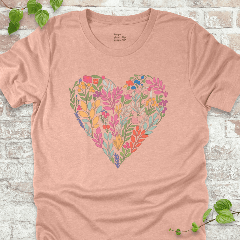 Floral Heart T-Shirt