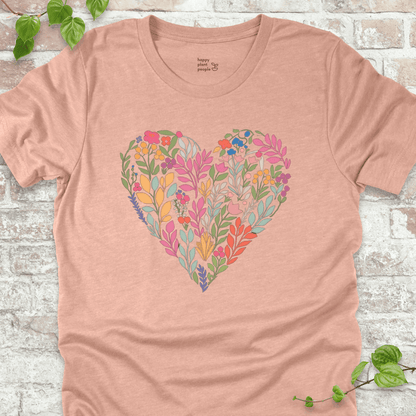 Floral Heart T-Shirt