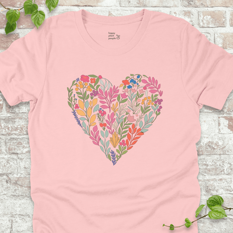 Floral Heart T-Shirt