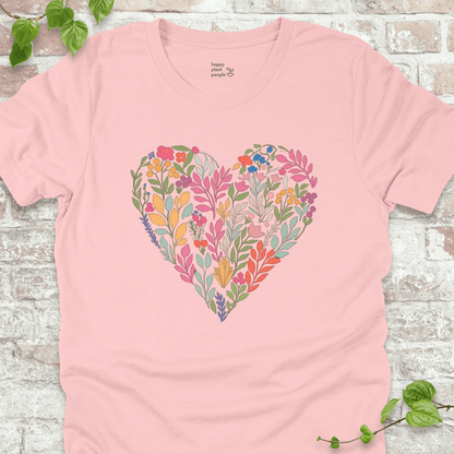 Floral Heart T-Shirt
