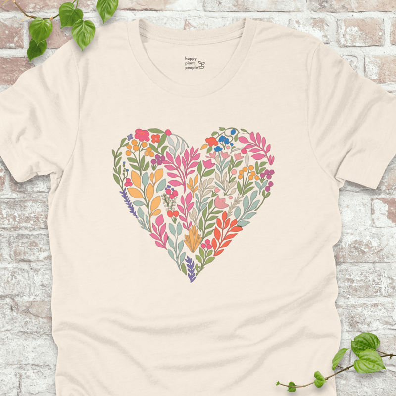 Floral Heart T-Shirt
