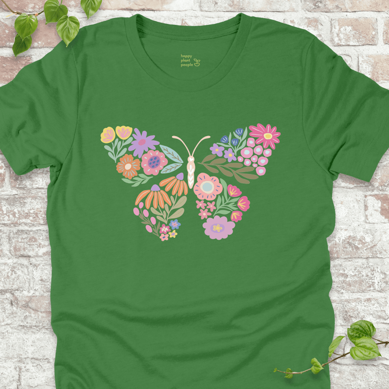 Floral Boho Butterfly T-Shirt