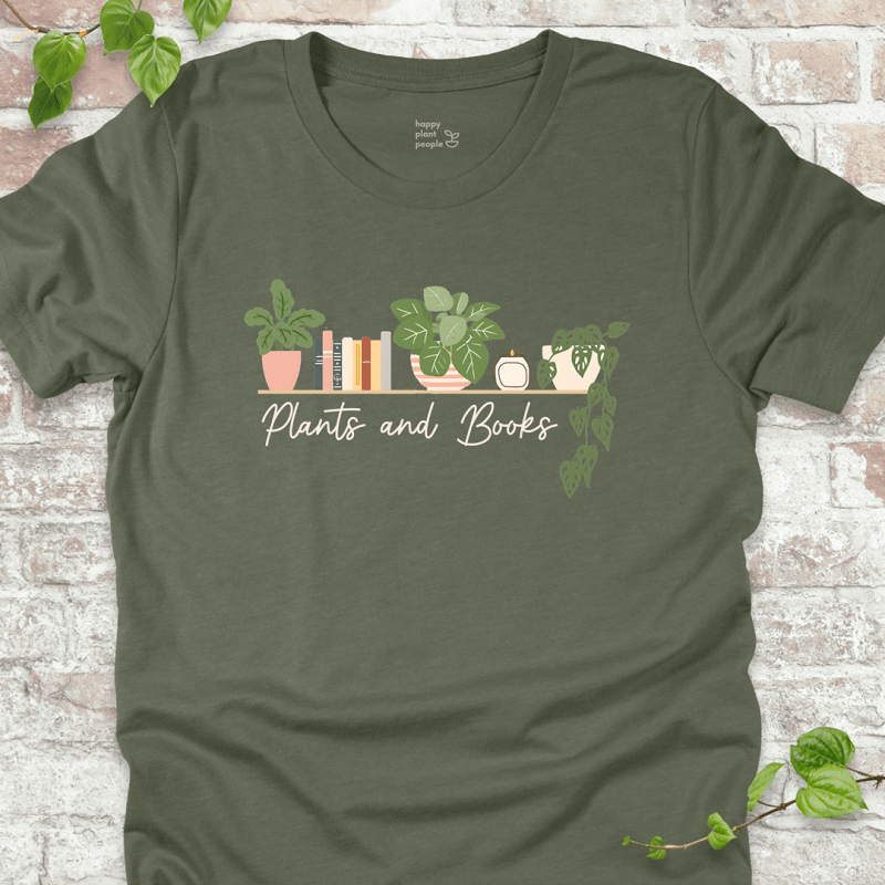 Plants & Books T-Shirt