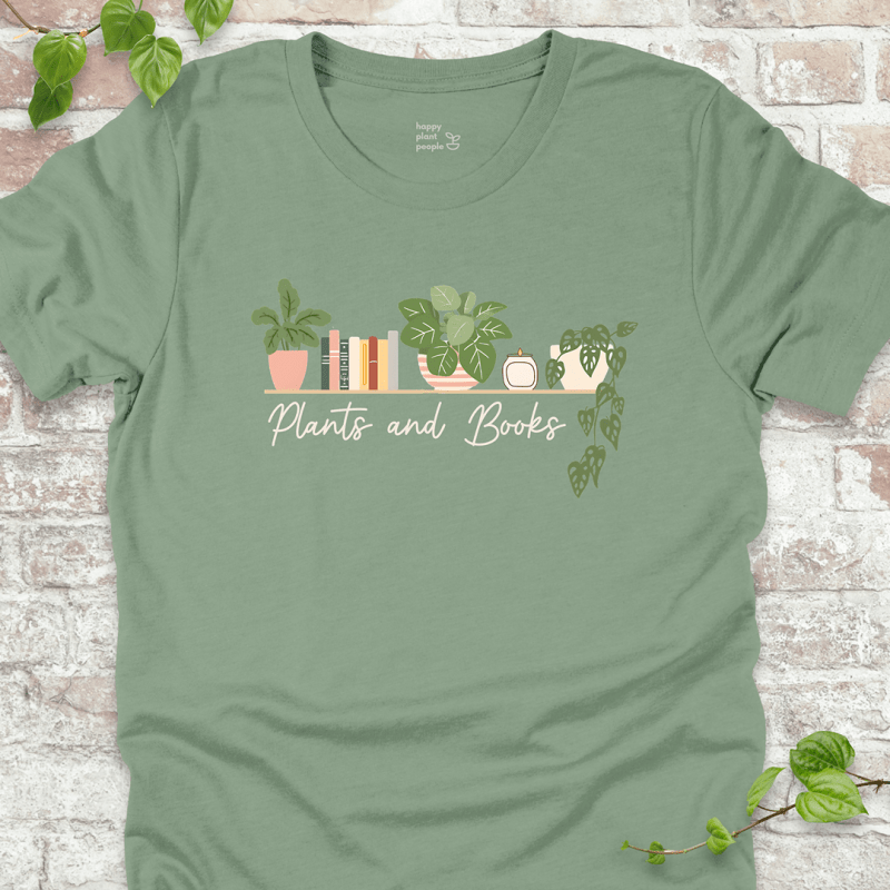 Plants & Books T-Shirt