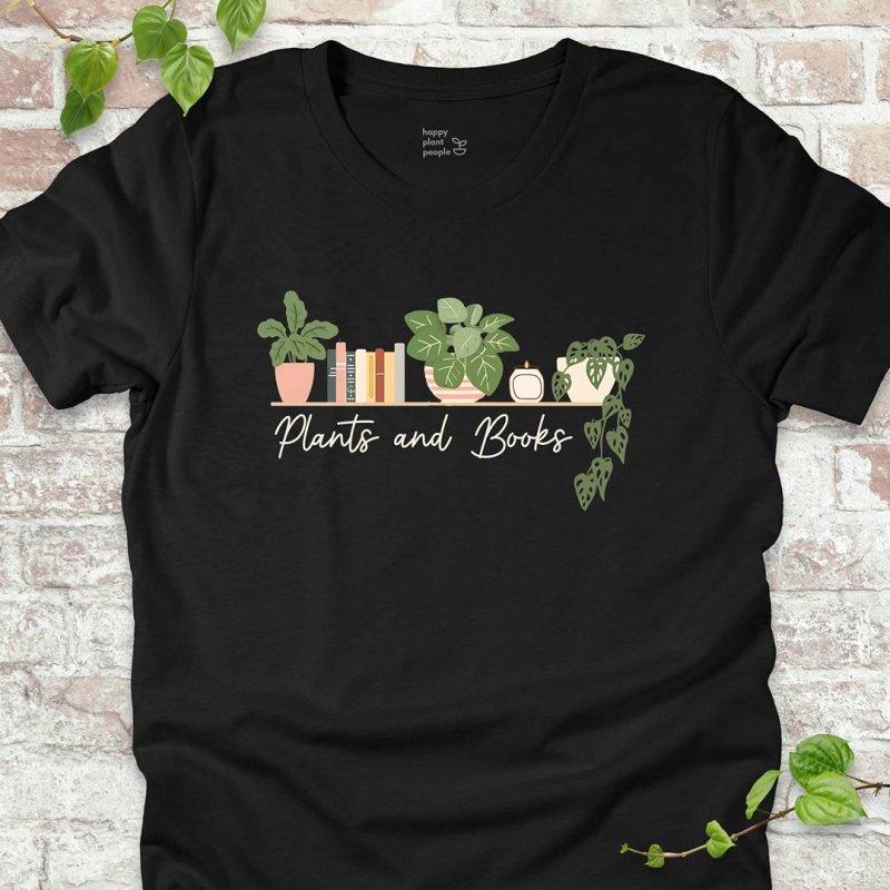 Plants & Books T-Shirt
