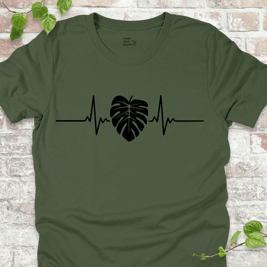 Monstera Heartbeat T-Shirt