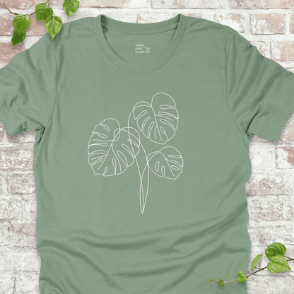 Minimalist Monstera T-Shirt