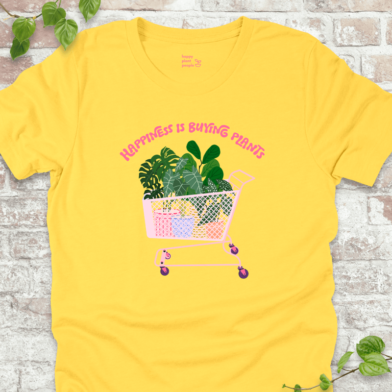 Happiness is Buying Plants T-Shirt
