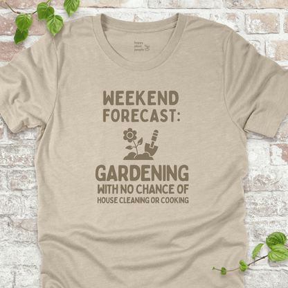 Weekend Forecast Gardening T-Shirt