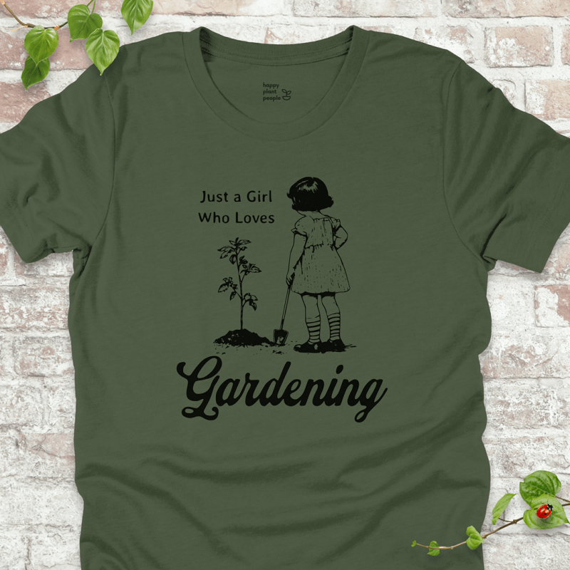 Just a Girl Who Loves Gardening T-Shirt
