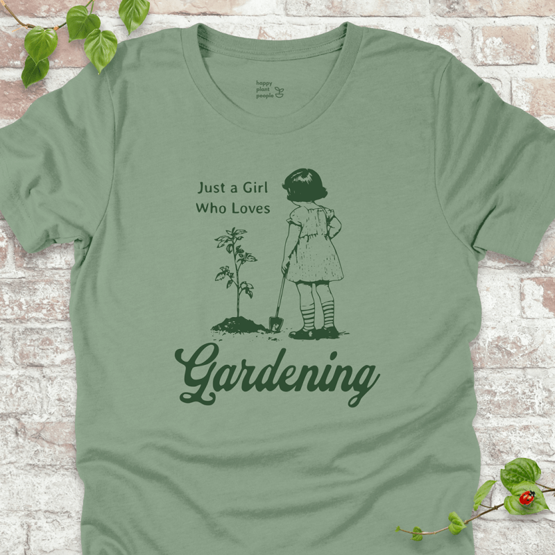 Just a Girl Who Loves Gardening T-Shirt