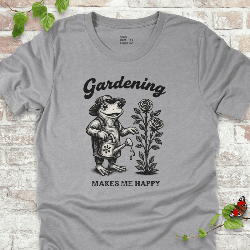 Gardening Frog T-Shirt