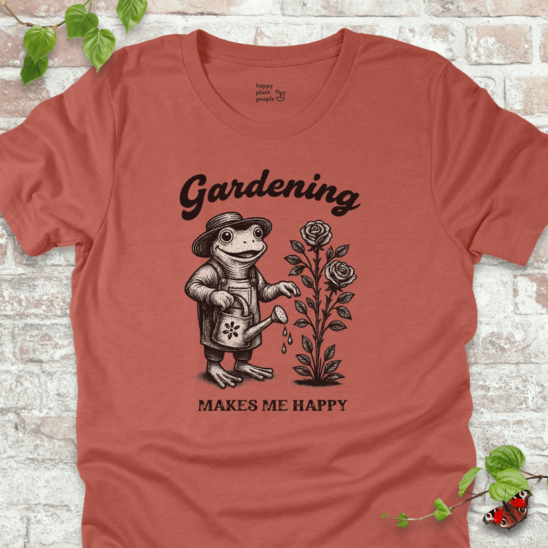 Gardening Frog T-Shirt