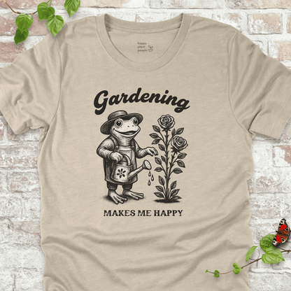 Gardening Frog T-Shirt