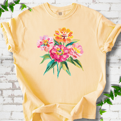 Cutting Garden Zinnias T-Shirt