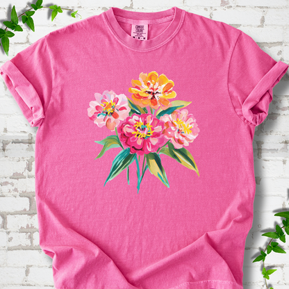 Cutting Garden Zinnias T-Shirt