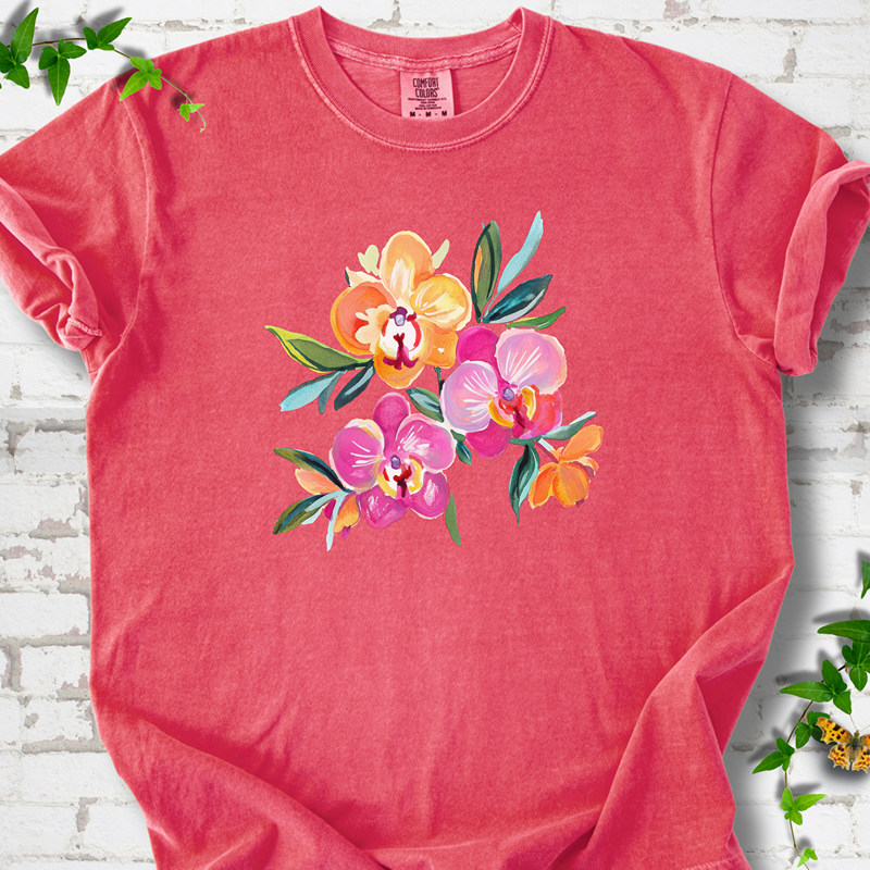 Tropical Orchids T-Shirt