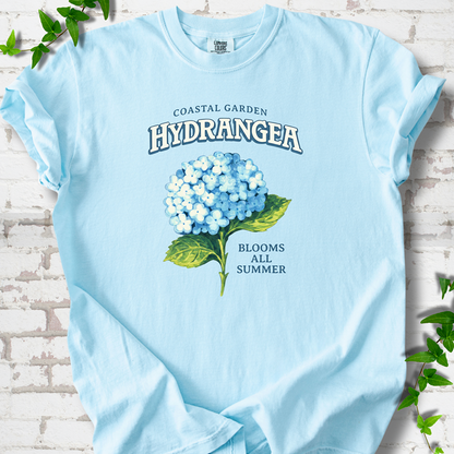 Coastal Garden Hydrangea T-Shirt