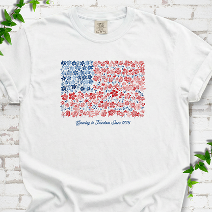 American Flag Wildflower T-Shirt