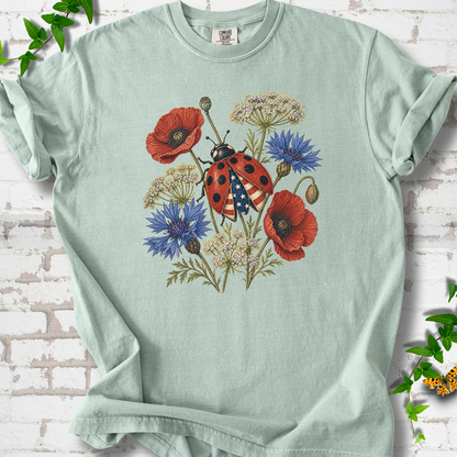 Lady Liberty Bug T-Shirt
