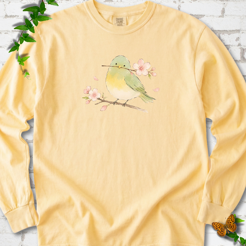 Cherry Blossom Buddy LS T-Shirt