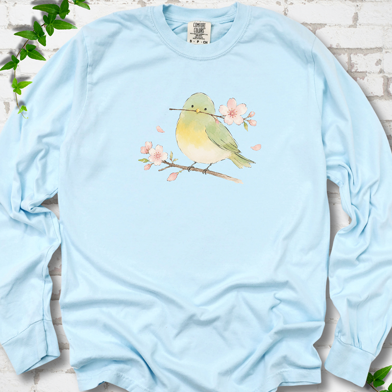 Cherry Blossom Buddy LS T-Shirt