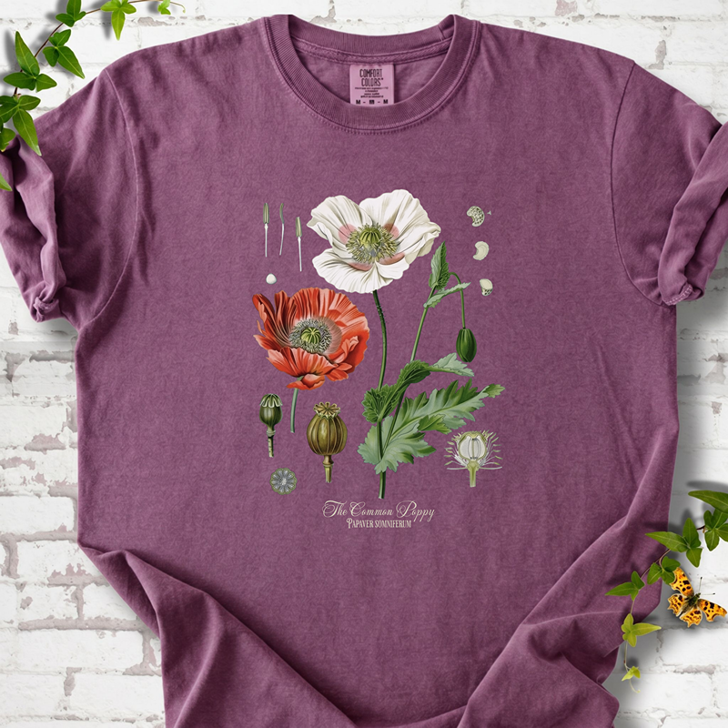 Vintage Poppies T-Shirt