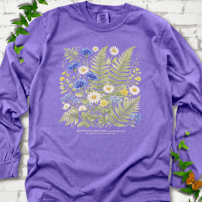 Ferns & Flowers LS T-Shirt