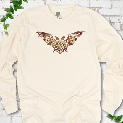 Pressed Flower Bat LS T-Shirt