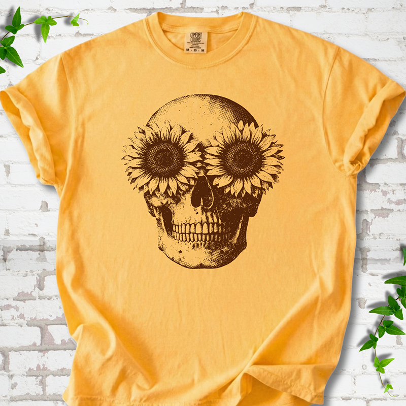 Doom in Bloom Sunflower T-Shirt