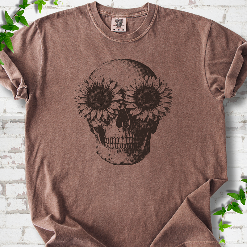 Doom in Bloom Sunflower T-Shirt