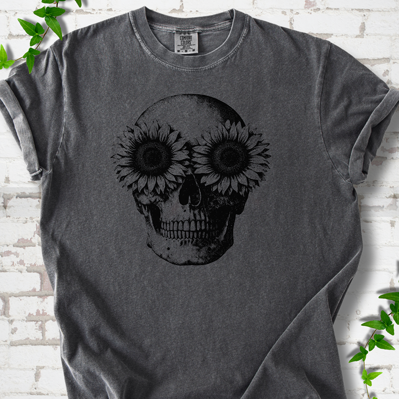 Doom in Bloom Sunflower T-Shirt