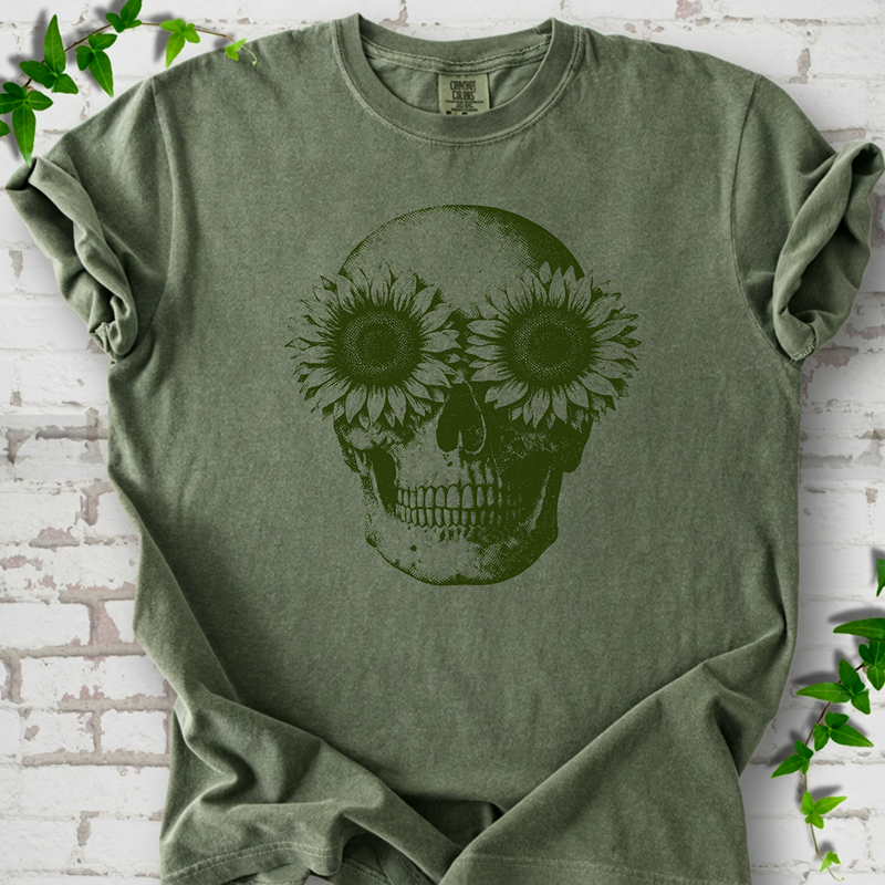 Doom in Bloom Sunflower T-Shirt