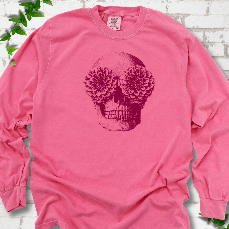 Doom in Bloom Zinnia LS T-Shirt