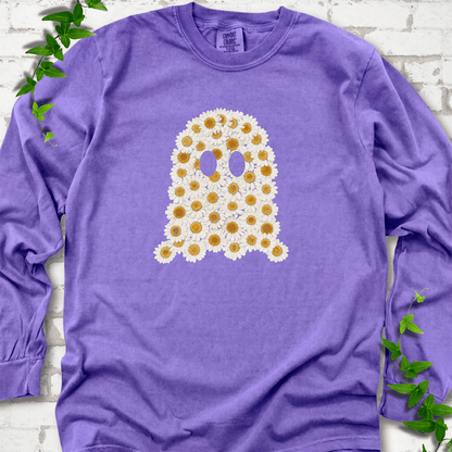Booquet Daisy Ghost LS T-Shirt