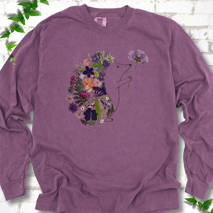 Wildflower Hedgehog LS T-Shirt