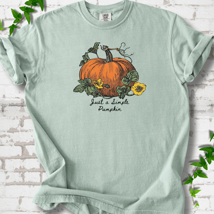 Just a Simple Pumpkin T-Shirt