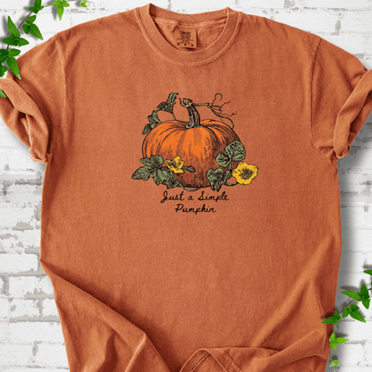 Just a Simple Pumpkin T-Shirt