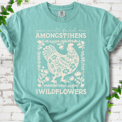 Hens & Wildflowers T-shirt