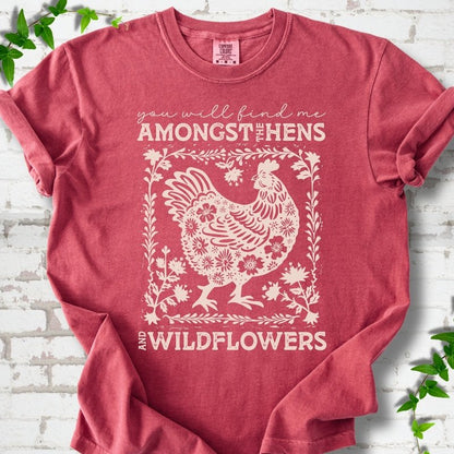Hens & Wildflowers T-shirt