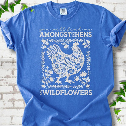 Hens & Wildflowers T-shirt