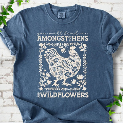 Hens & Wildflowers T-shirt