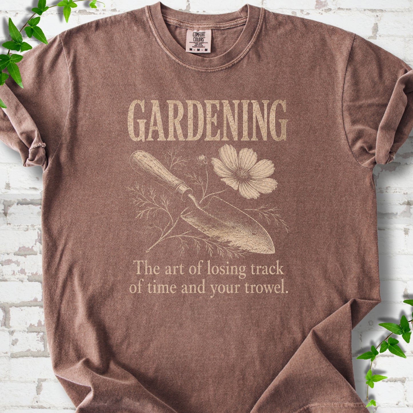 Time & Trowel Gardening T-shirt