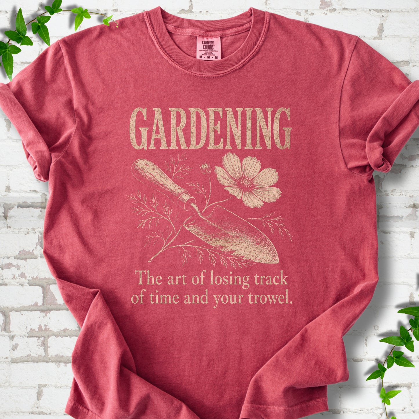 Time & Trowel Gardening T-shirt